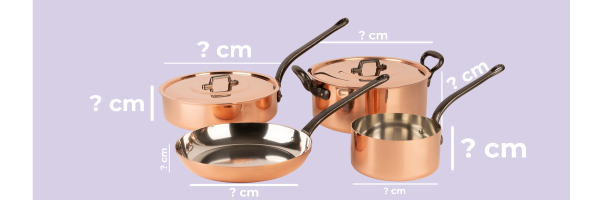 Guide: pans and pots, what sizes do I need? - 