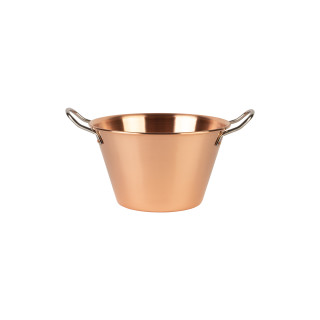 Copper jam pot Ø 26,5 cm - 4 Liter - stainless steel handle
