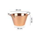 Copper jam pot Ø 26,5 cm - 4 Liter - stainless steel handle
