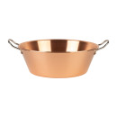 Copper jam pot Ø 38 cm - 9 Liter - stainless steel...