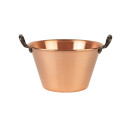 Copper jam pot Ø 26,5 cm - 4 Liter - cast iron handle