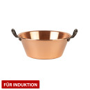 Copper jam pot suited for induction stoves - jam bassin...