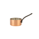 Copper casserole Ø 12 cm, tinned with cast iron...