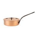 Copper sauté pan Ø 22 cm, tinned with cast...