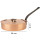 Copper sauté pan Ø 28 cm, tinned with cast iron handle and lid
