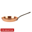 Pure Copper frying pan Ø 28 cm Thick-walled for induction stoves