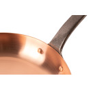Pure Copper frying pan Ø 28 cm Thick-walled for induction stoves